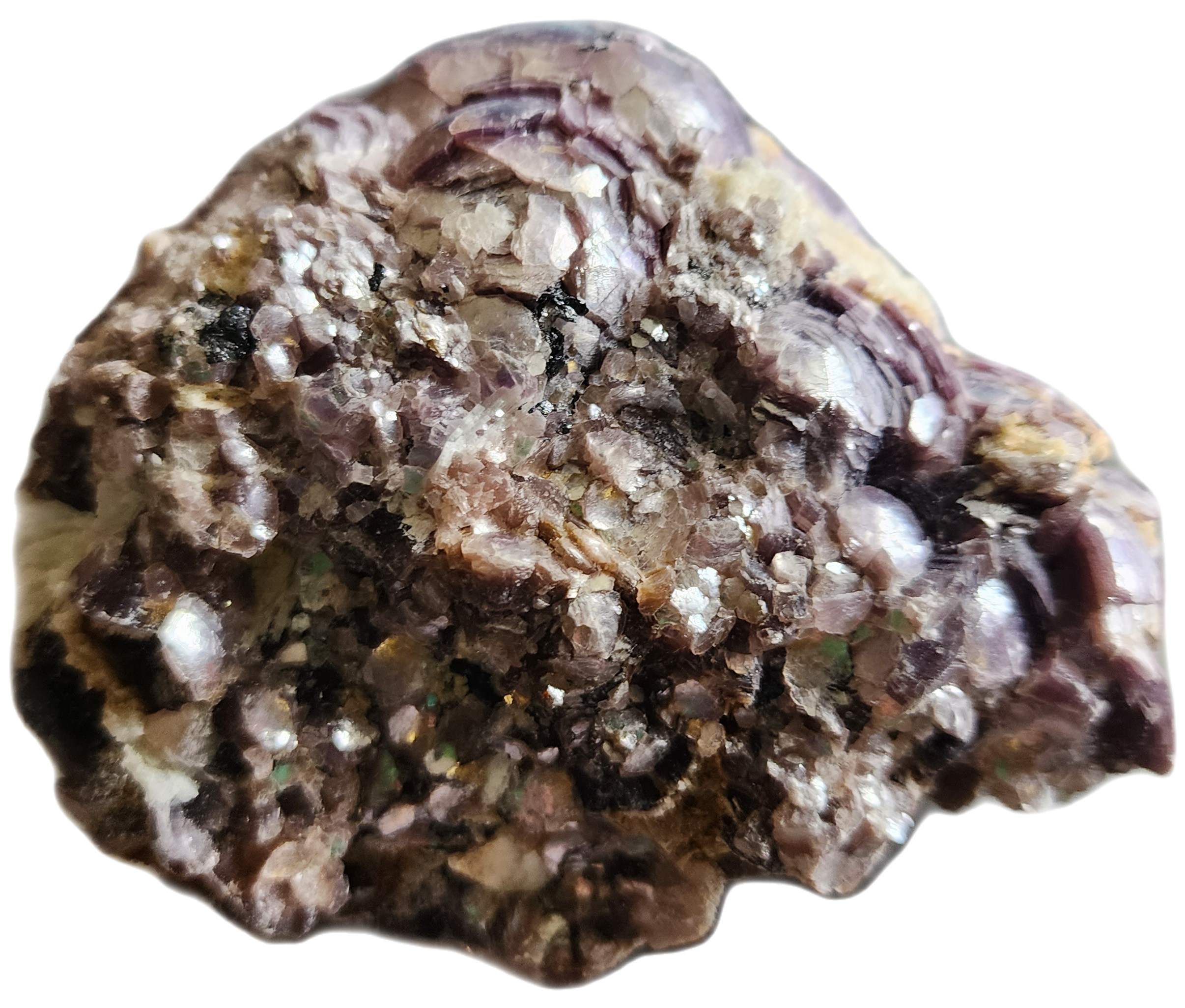 Botryoidal Lepidolite Large-Sized Mineral Specimen