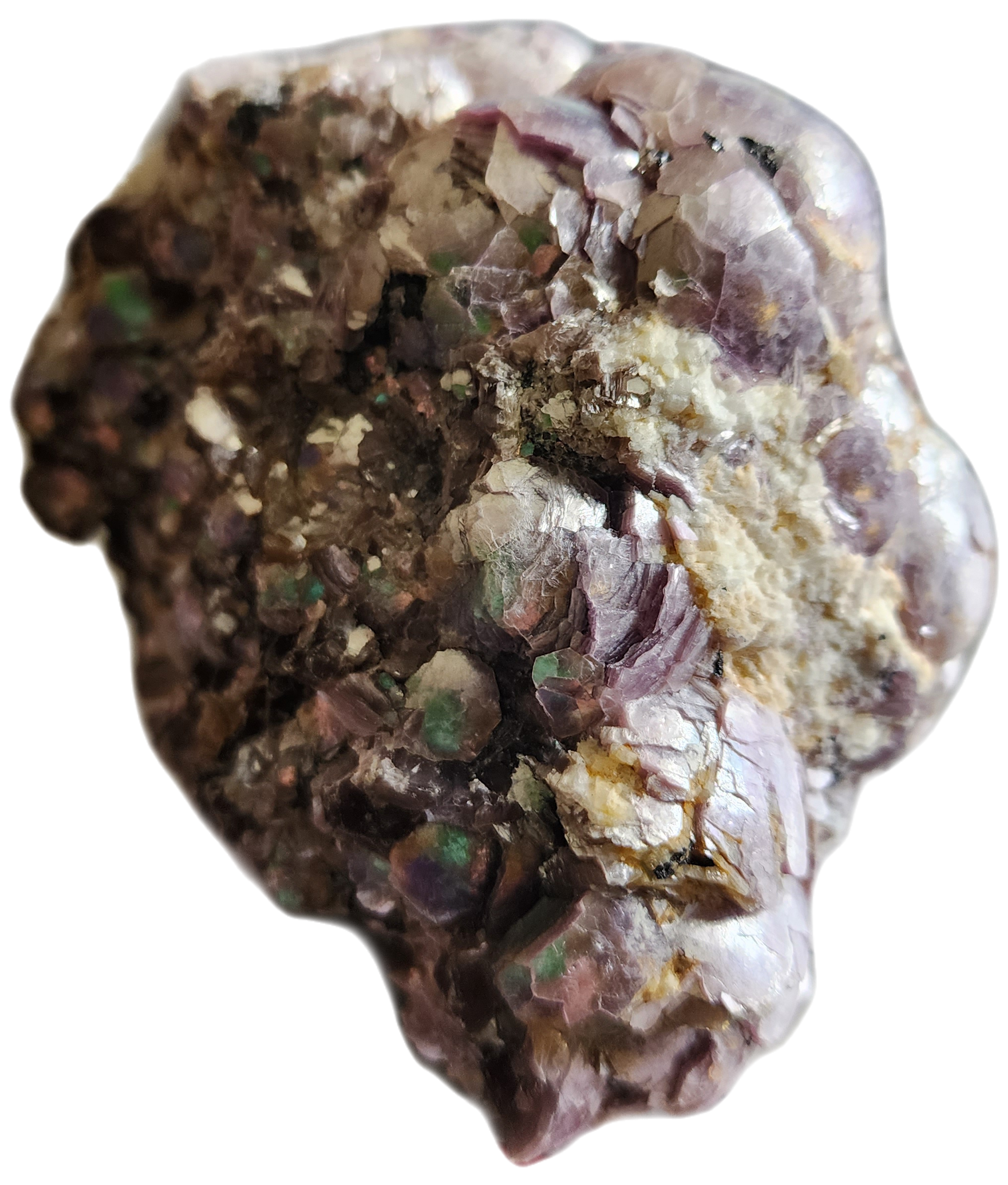 Botryoidal Lepidolite Large-Sized Mineral Specimen