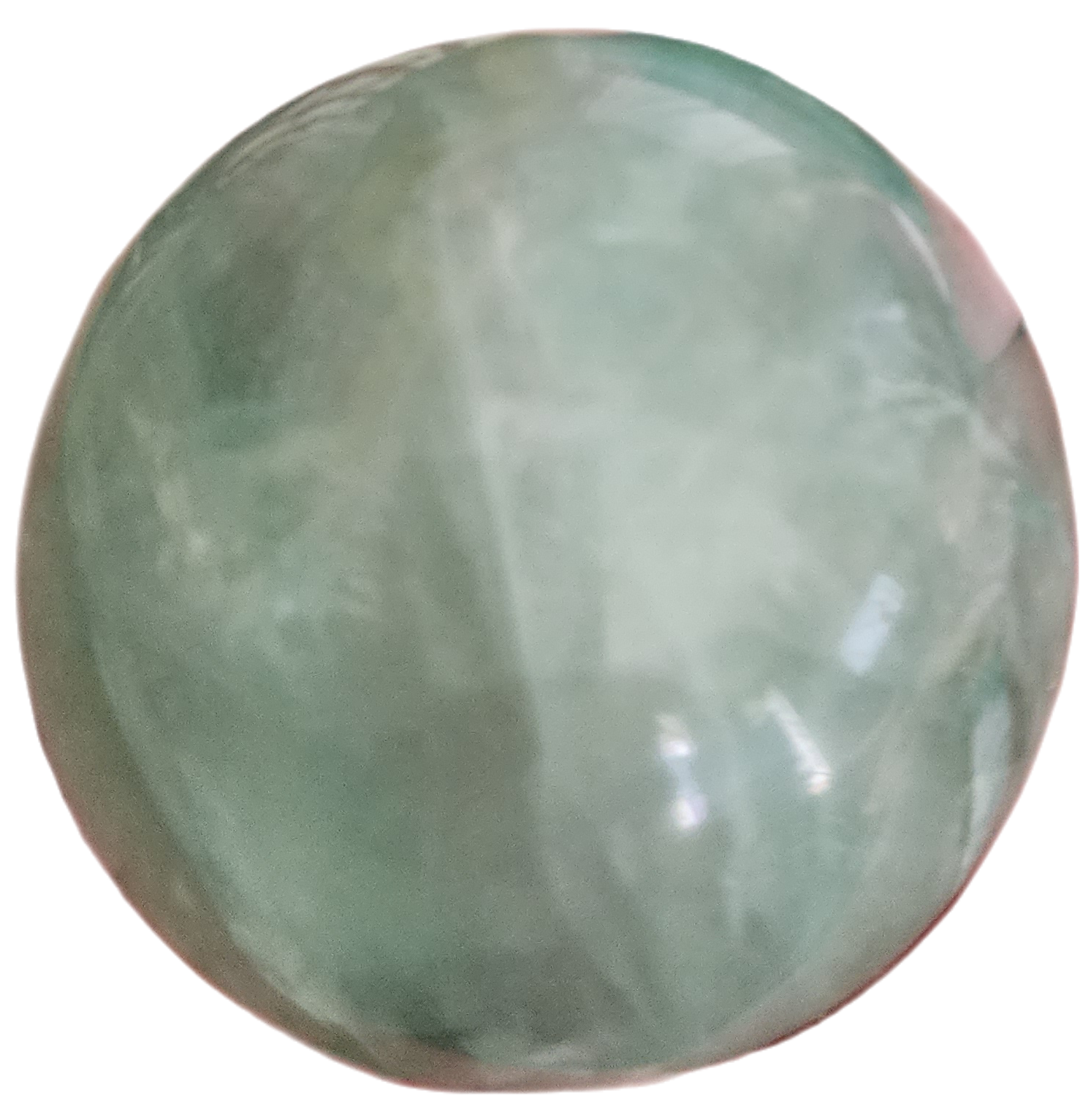 Heavy Tanzine Green Fluorite Sphere