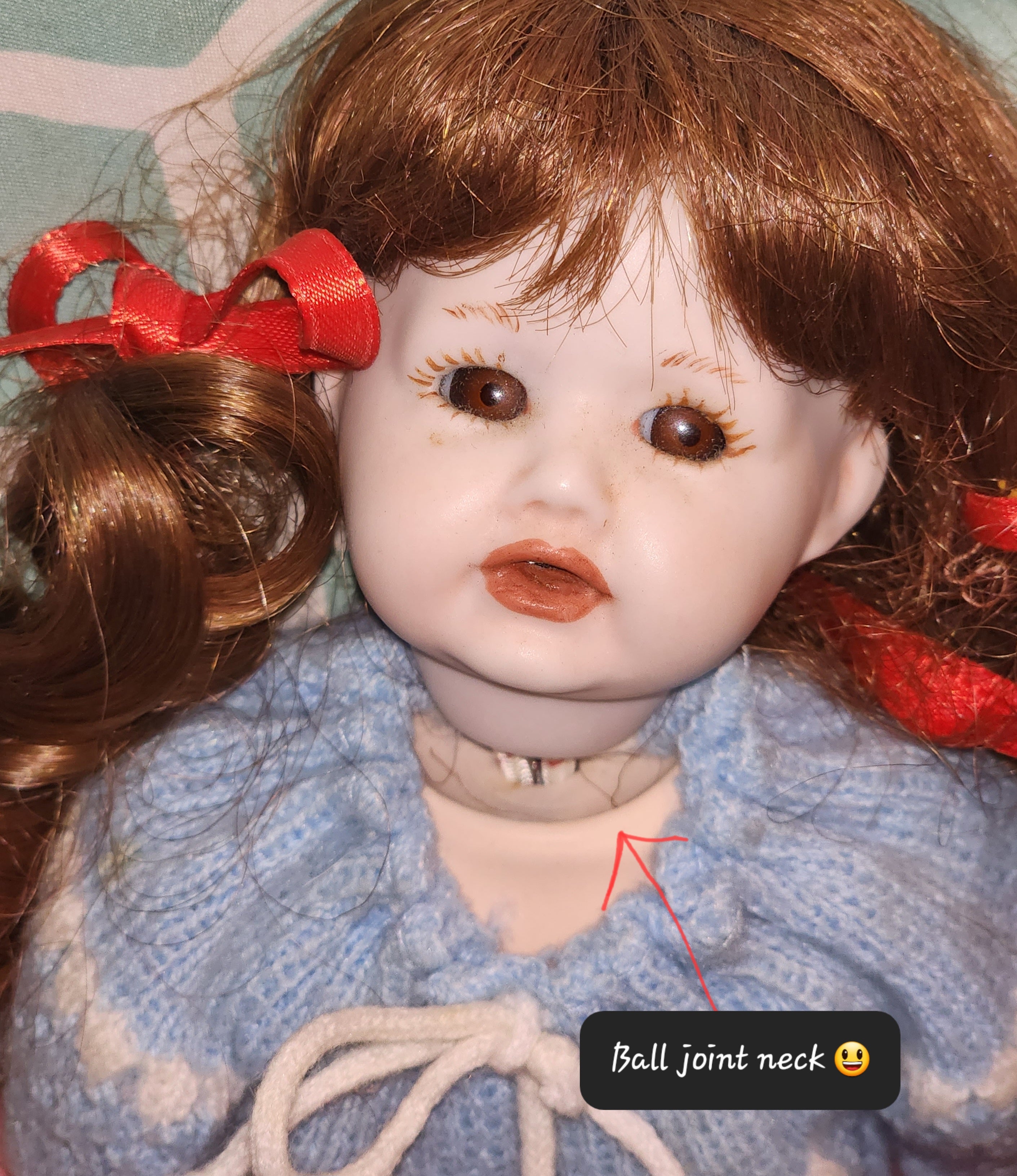 Lucy Loose Legs - Dark Witch Spirit BJD Wicked Haunted Doll