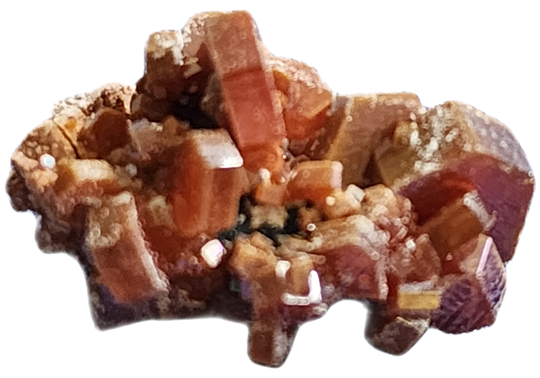 Rare Vanadinite Clusters with Strong Energy
