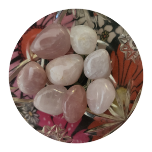 Rose Quartz Tumble Stones - Love, Understanding, Friendship