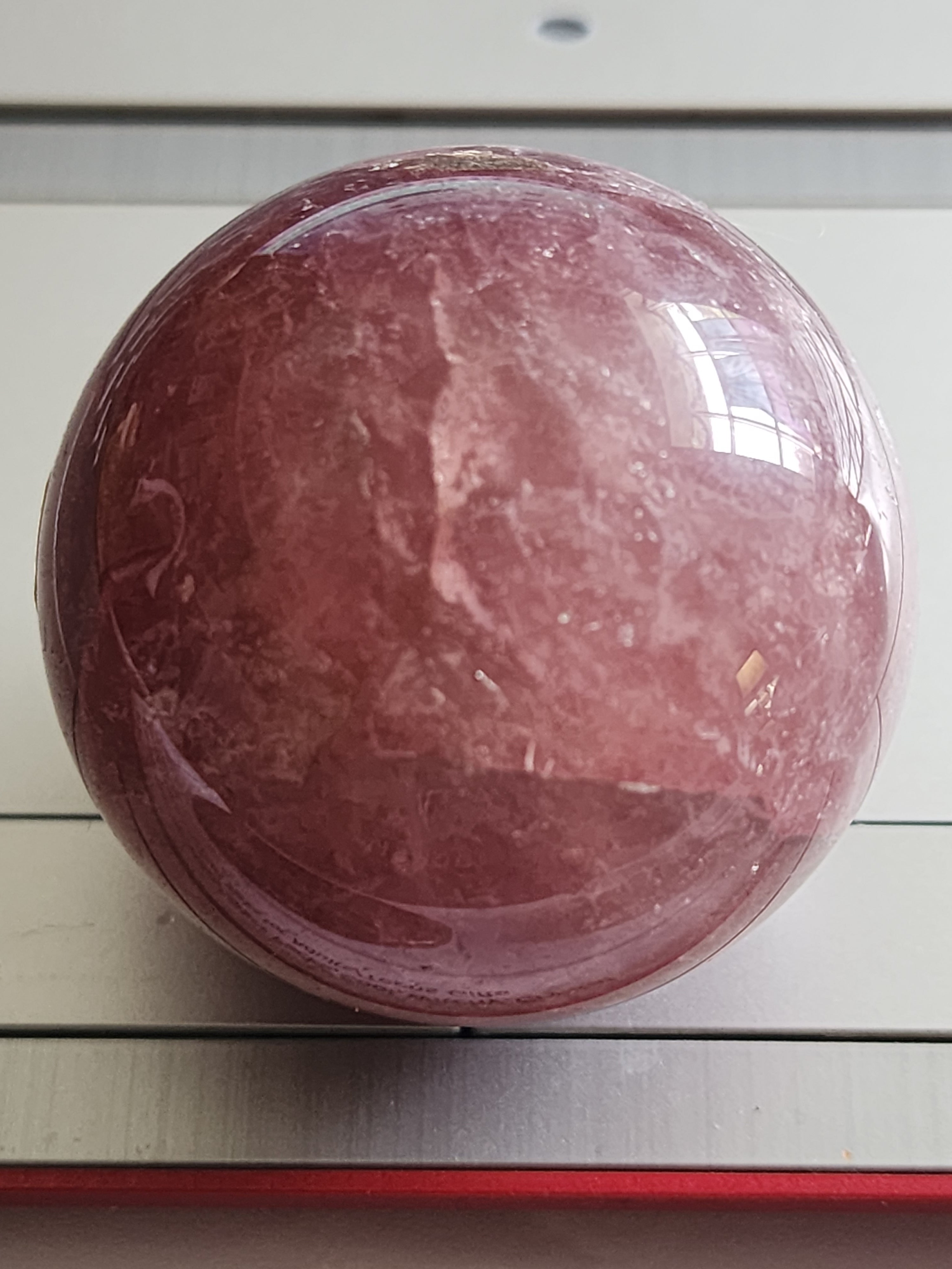 Raspberry/Strawberry Quartz Sphere