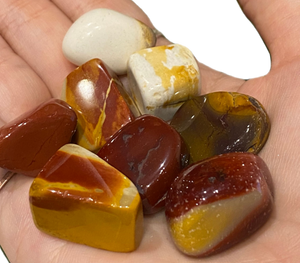 Mookaite Tumbles - Tumbled Crystals for Stress, Decision-Making, Higher Understanding