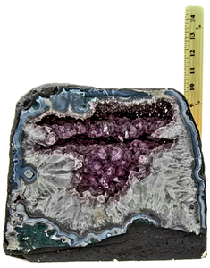 HUGE Brazilian Amethyst & Agate Geode - Over 36 Pounds! 16.56 kg