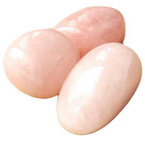 Rose Quartz Mini Palm Stones for Love and Healing