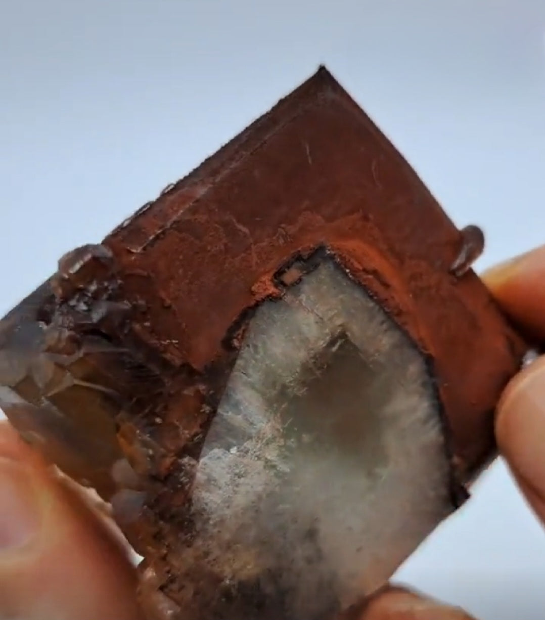Rare Chocolate Calcite. Yum!