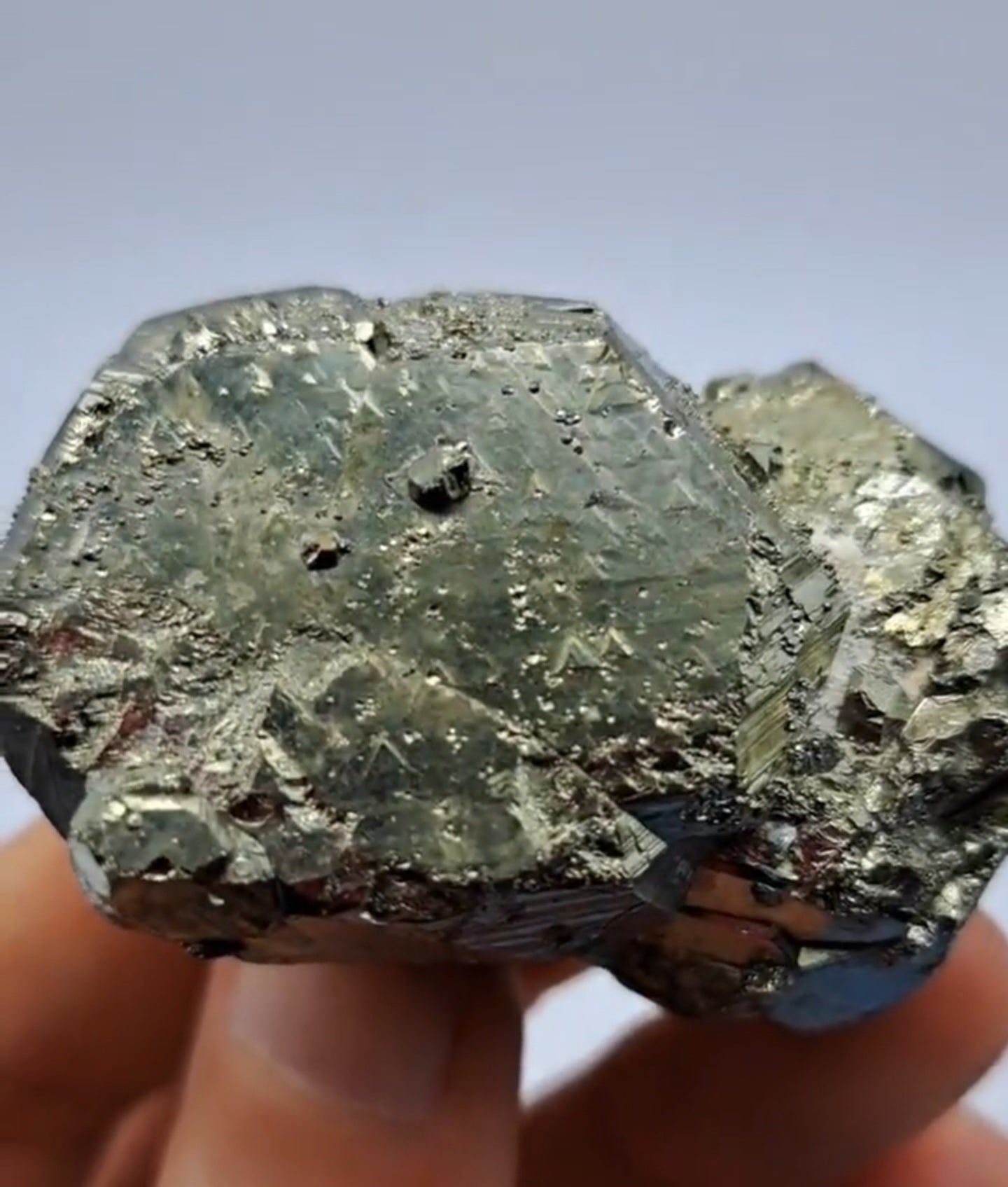 Peruvian Pyrite with Record Keepers out the Wazoo! Gorgeous Piece!