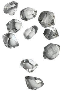 Herkimer Diamond Crystals! Grade AAA, 9 mm