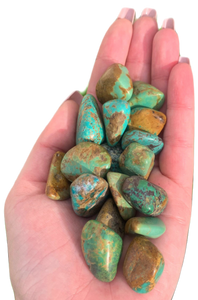 Mexican Turquoise - Solid Specimens, Tumbled and Polished - Beautiful!