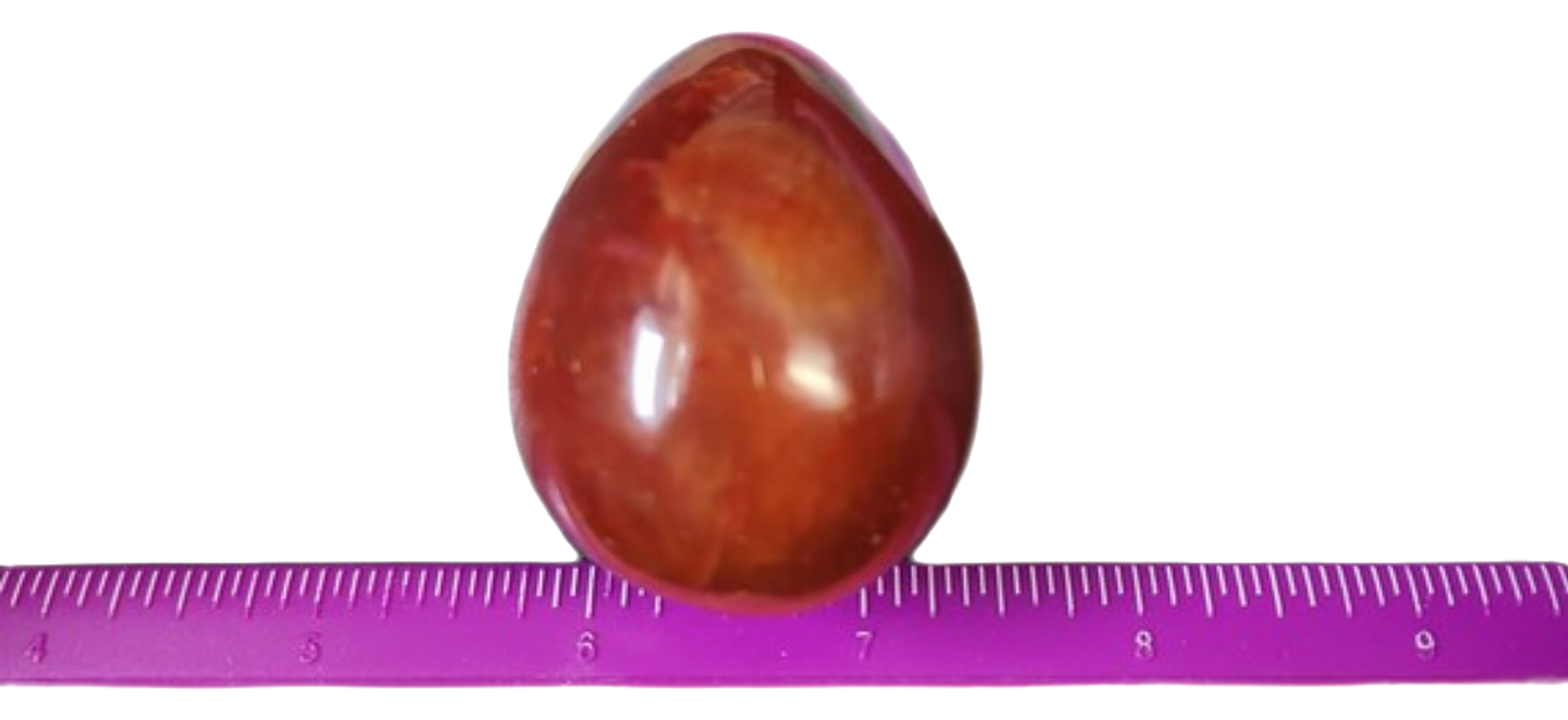 Large Polished Carnelian Egg