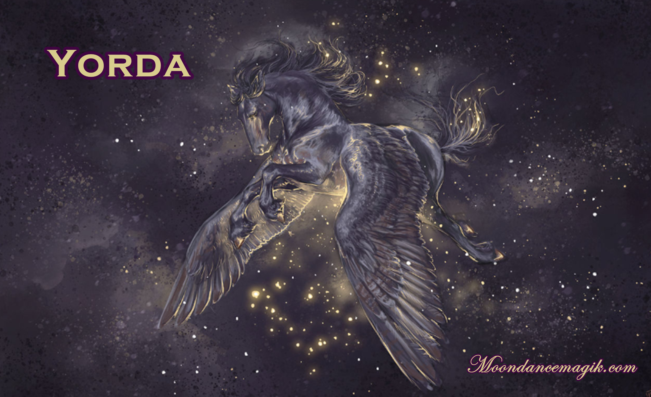 Yorda the Pegasus Fairy - Yarnocht Star Spirit Enhances Your Odds at all Your Goals x 100 - From The 4700