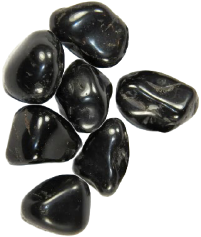 Stormy Stones! Black Onyx Tumbled, Polished Stones for Moving On, Conquering Fears, & More