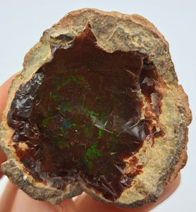 Breathtakingly Beautiful! Rare Chocolate Opal on Matrix