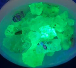 Hyalite Opals - Sparkling Clear, Glow Green Under UV!