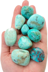 Turquoise Polished Tumbles from Peru!  Beautiful and Full of Wisdom!