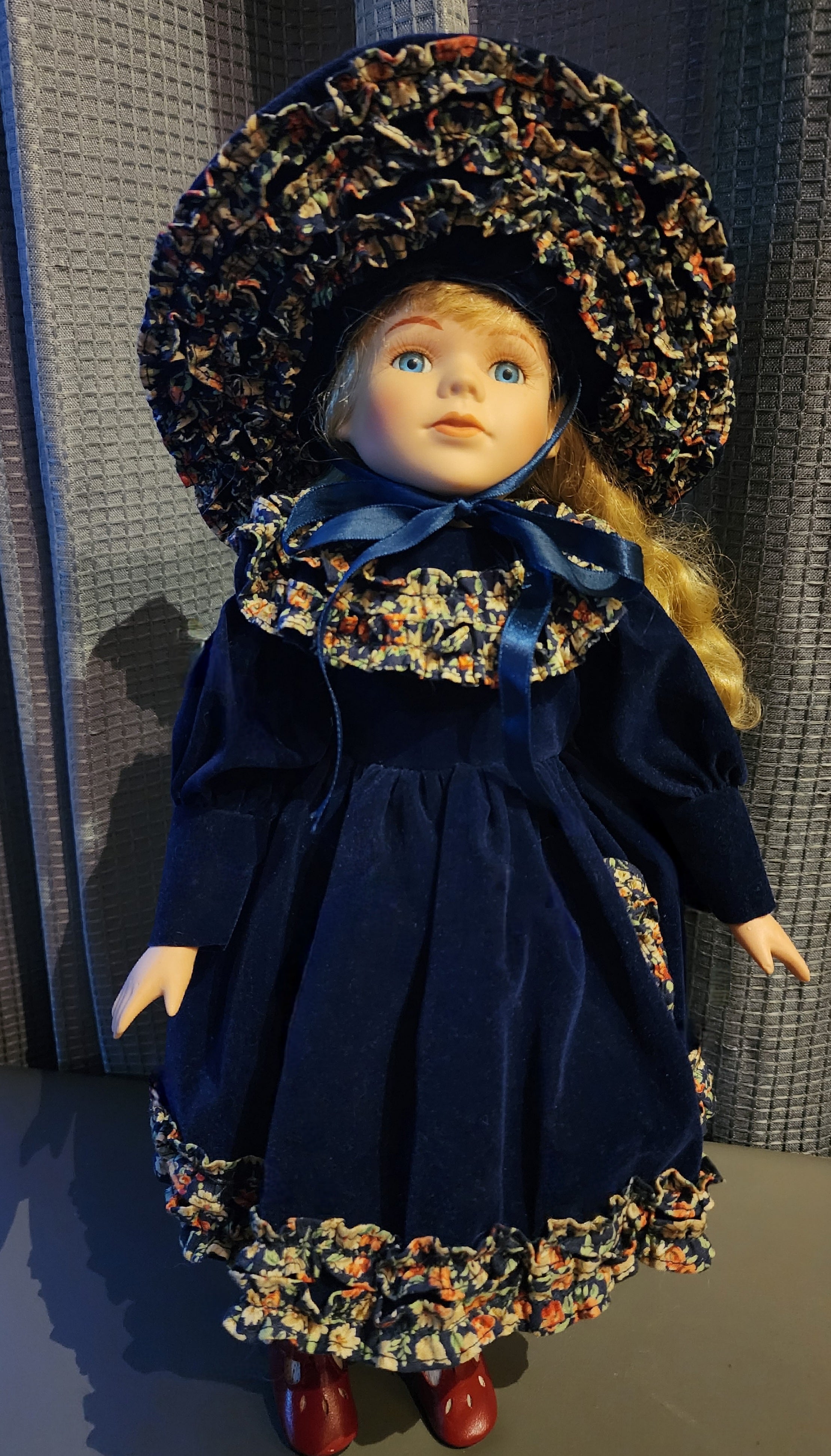 X - Adopted! Arcturian Star Seed Spirit GLORIA - Porcelain Doll Vessel