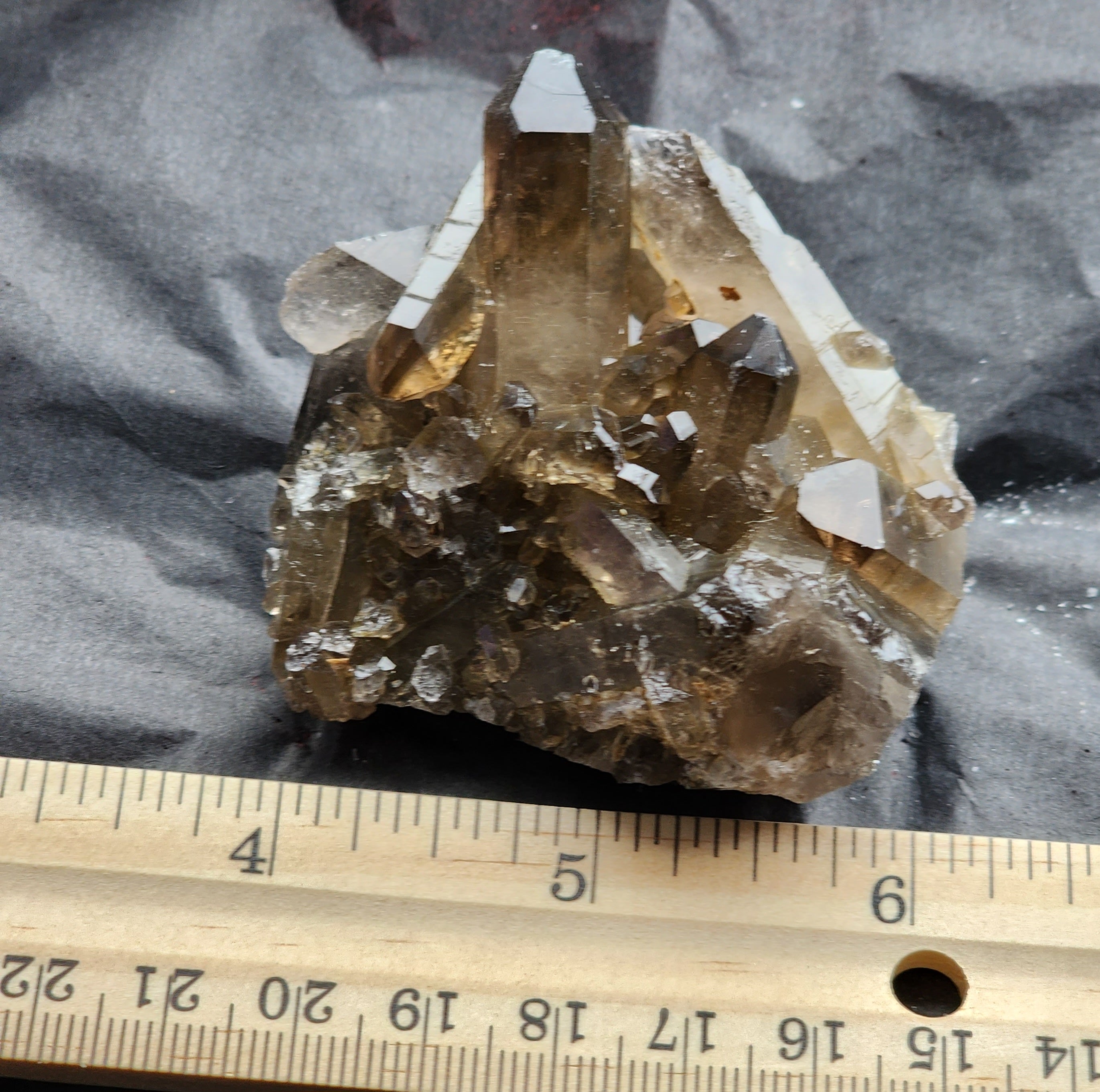 Stunning Smokey Quartz Crystal Cluster - The Multipurpose Stone