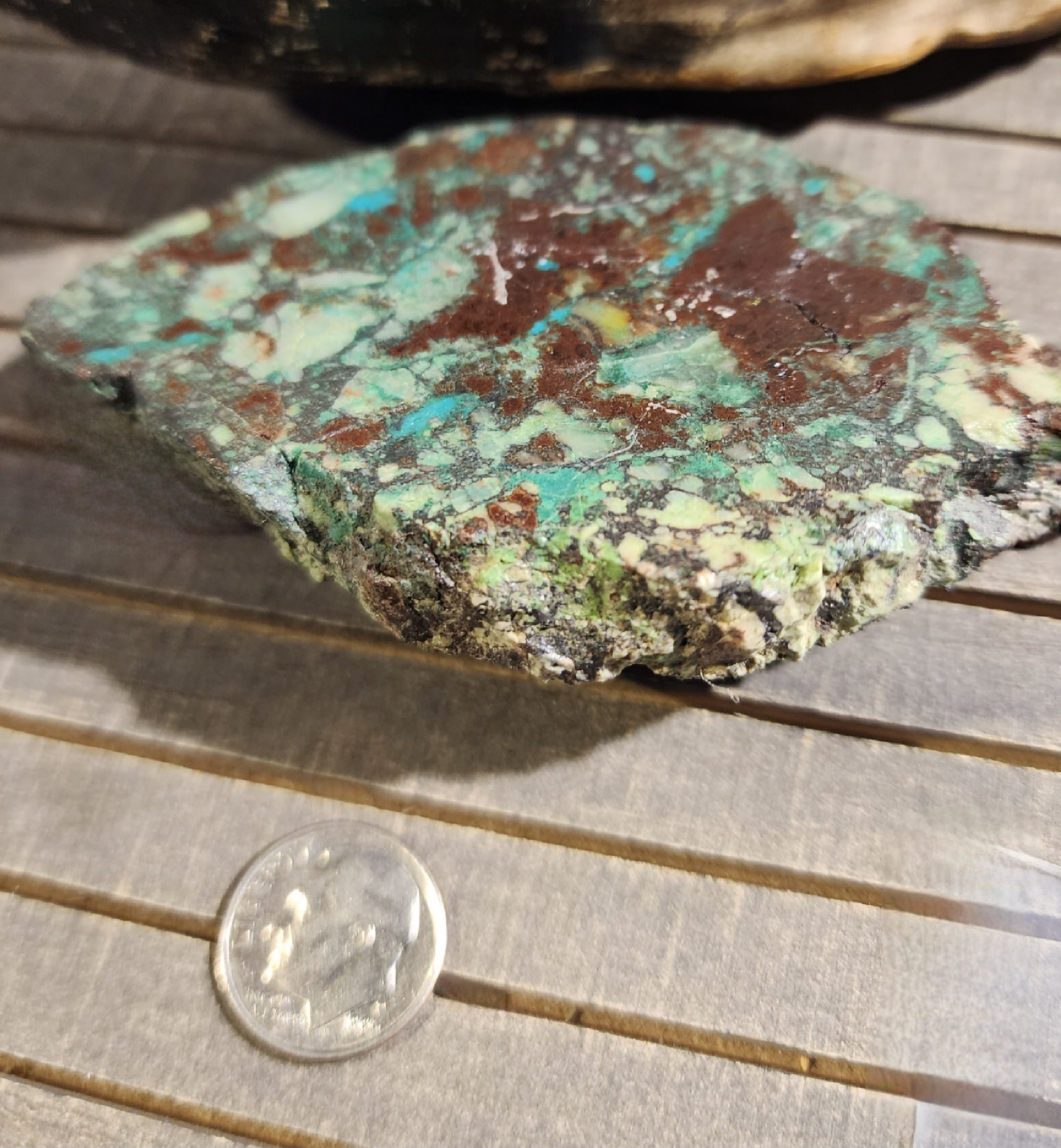 Gorgeous, Colorful Mexican Sonora Sunset Chrysocolla with Cuprite!