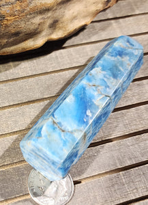 Apatite Crystal 4" Tower - Beautiful Color!