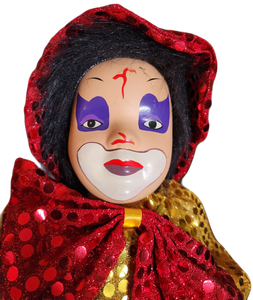 Jeremy the Haunted Clown Spirited Doll - Therapy Companion. Vessel Shown, or Remote Bridging