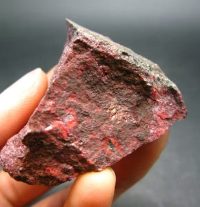 Rare Large Red Cinnabar Cinabar Piece From Spain - 2.0" - 56.8 Grams