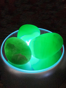 Green Aventurine Tumbled Stones - Emotional Healing, Calming