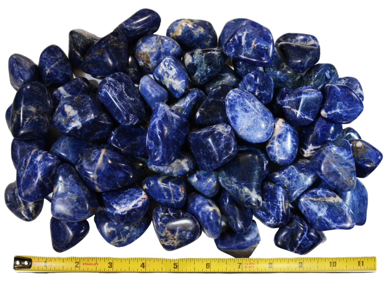 Sodalite Tumbled Crystal for Intuition, Enhance Psychic Ability