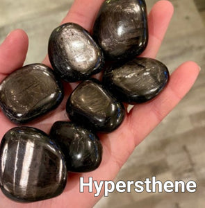 Hypersthene Tumbled Stones