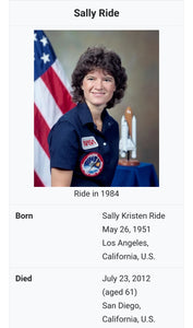 UPDATED! Astronaut Spirit Sally Ride - Animal Whisperer - Saved Lives!