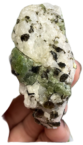 Reserved for Laura - Chrome Diopside with Graphite in Albite Specimen
