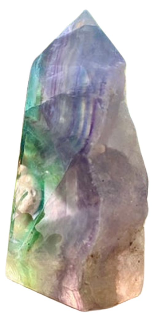 Rainbow Fluorite Cat? Reserved for Laura
