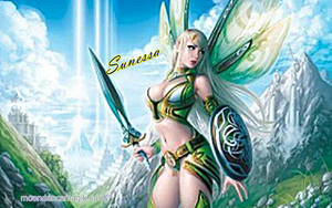 Female Sylph Spirit- Air Element for Life Changes and Fixes