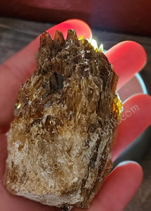 Spectacular Raw Sea Amber Crystal Cluster On Matrix