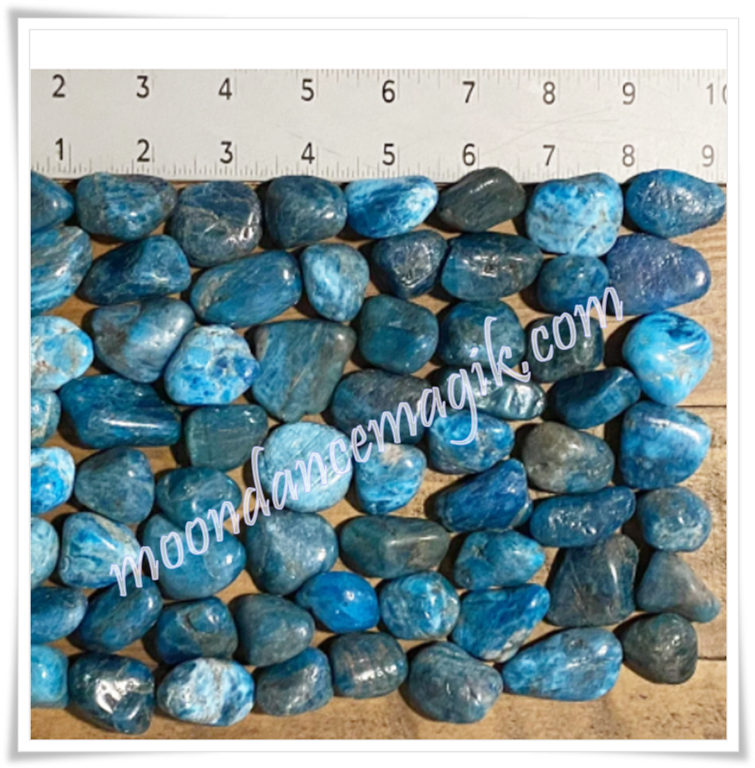 Grade AAA Luscious Blue Apatite for Weight Loss and Third Eye Activation