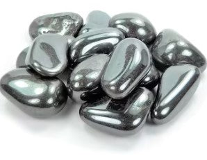 Hematite Small Tumbled Stones - Supercharge Your Brain!