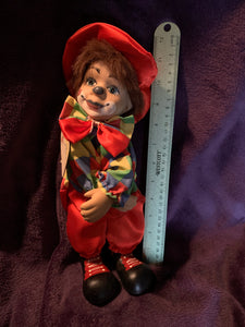 X - Adopted! - Bradley - Haunted Clown Spirit Doll