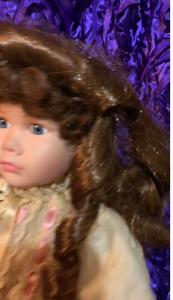 Karen - Spirited Haunted Porcelain Doll - Finds Things, Puts Images in Your Mind