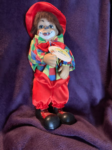 X - Adopted! - Bradley - Haunted Clown Spirit Doll