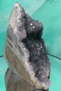 X- Adopted! - Portal to Your Choice of God or Goddess Genuine Amethyst Geode!
