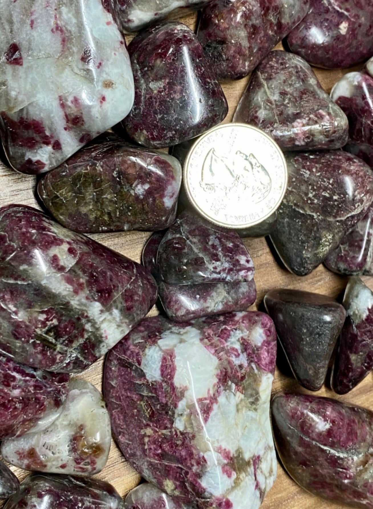 Luscious Pink Tourmaline Tumbles - Attract Love!